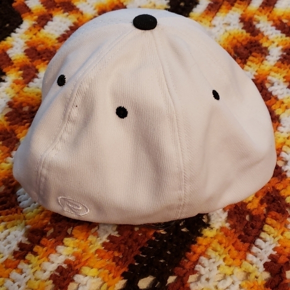 RICHARDSON PTS Flexfit Golf Hat Blk & Wht EUC 10 - Picture 2 of 9